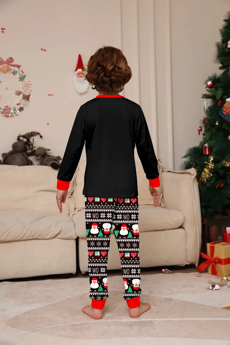 Christmas Pajamas Outfits Family Matching 2025 New Year Mother Daughter Father Son 2PCS Pyjamas  Adult Kids Xmas Baby Clothing