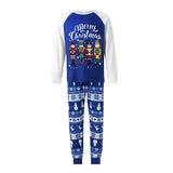 Family Matching Christmas Pajama Set Nutcracker Print Raglan Sleeve Tops Elastic Waist Pants Fall Winter Family Xmas Sleepwear