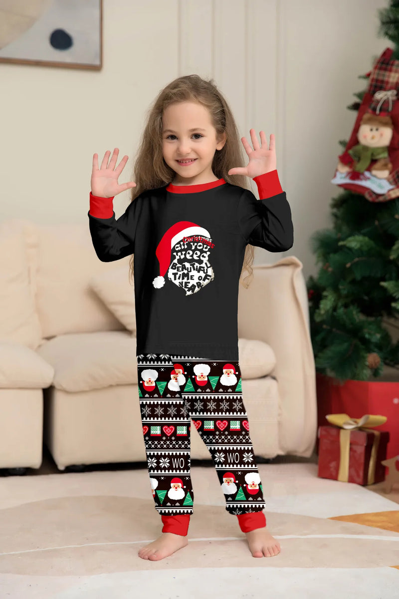 Christmas Pajamas Outfits Family Matching 2025 New Year Mother Daughter Father Son 2PCS Pyjamas  Adult Kids Xmas Baby Clothing