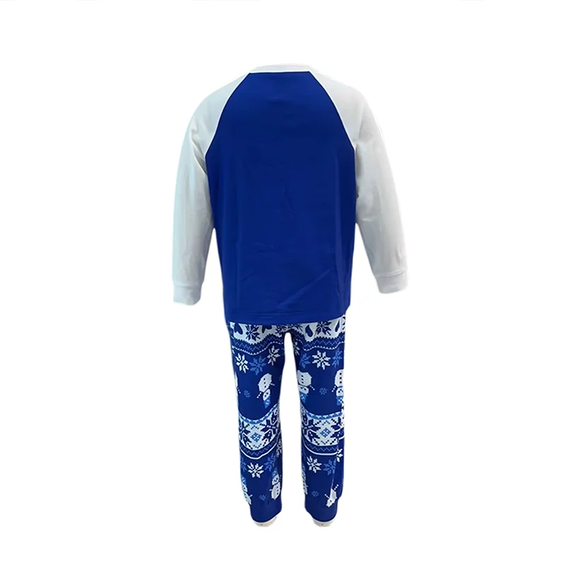 Family Matching Christmas Pajama Set Nutcracker Print Raglan Sleeve Tops Elastic Waist Pants Fall Winter Family Xmas Sleepwear